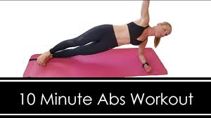 10 minute pilates abs circuit at home