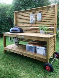 Weber Grill Tisch Garten Garten Garten Grill Grill Garten Grill Kitchentable Tisch Weber Outdoor Selbstgebauter Grill Outdoor Kuche Hinterhof Kuche