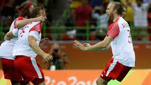 Playing on home turf, denmark snagged its first world handball championship title, beating scandinavian rival norway germany went home empty handed after losing the bronze medal match. Great Danes Surprise Champions France To Win Men S Handball Gold Olympic News