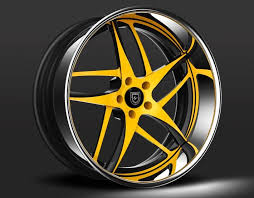 Black And Yellow Truck Rims Custom Black And Yellow Finish Wheel Rims Alloy Wheel Rims For Cars