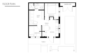Look through our house plans with 300 to 400 square feet to find the size that will work best for you. 400 Sq Ft House By Courtney Boardman At Coroflot Com Small House Floor Plans 400 Sq Ft House Tiny House Floor Plans