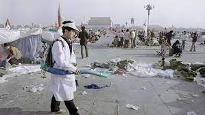 They would not have been included in a hospital count. From 1989 War Zone In Tiananmen Square