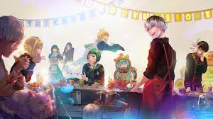 Tokyo Ghoul Re Characters Kishou Arima Akira Mado Haise Sasaki Saiko Yonebayashi Tooru Mutsuki Ginshi Shirazu Kuki Urie 4k 9461 Tokyo ghoul:re (東京喰種:re) is the official sequel to tokyo ghoul illustrated and written by ishida sui. tokyo ghoul re characters kishou arima