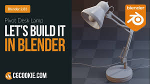 Pivot Desk Lamp Let S Build It In Blender Youtube