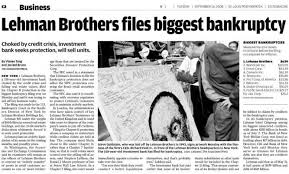 The firm survived many of the world's largest disasters, including two world wars, the great depression, and many crises. 7 Things You Need To Know To Simply Understand Lehman Brothers Collapse Finance Blog Mint2save Finance Blog Finance Investing