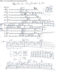 Hey You Pink Floyd Guitar Chord Chart Just Lyrics Guitar Chords And Lyrics Ukulele Chords Songs