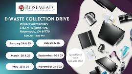 Rosemead E-Waste Collection Drive