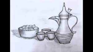الطبيعة الصامتة رسم وتظليل بالقلم الرصاص عرض توضيحي للطلبة silent nature youtube