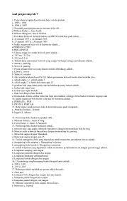 Soal dan jawabanya uas kelas xi administrasi jaringan tkj. Soal Essay Penjas Kelas 7 Semester 1 Beserta Jawabannya