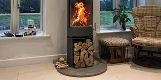 If you have a free standing stove not in here's a free standing stove on a limestone hearth (raised on mortar at customer request). Slate Hearths Vs Granite Hearths Which Should You Buy