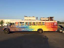 Chicken Coop Bus School Bus Tiny House Bus Bus Living