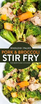 Pork And Broccoli Stir Fry The Bewitchin Kitchen Recipe Paleo Pork Healthy Food Recipes Clean Eating Pork Broccoli
