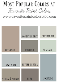 Happy Thursday Everyone Today I M Sharing With You The Top 10 Most Popular Colors Here At Popular Paint Colors Most Popular Paint Colors Favorite Paint Colors
