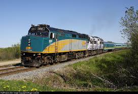 Railpictures Net Photo Via 6431 Via Rail Emd F40ph 3 At Bathurst New Brunswick Canada By Roger Lalonde New Brunswick Via Rail Train