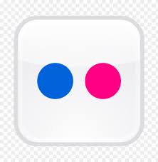Flickr icon logo png transparent. Flickr Button Vector Free Download Toppng