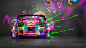 Toyota supra wallpapers, pictures, images. Super Car Tony Kokhan Colorful Toyota Supra Jdm Wallpapers Hd Desktop And Mobile Backgrounds