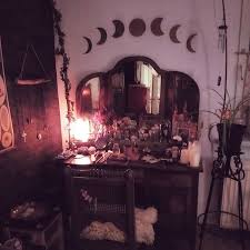 Gretagoldzahn Goals Witch Witchy Witches Witchesofinstagram Instawitch Coven Spiritual Psychic M Aesthetic Bedroom Goth Home Decor Gothic Home Decor