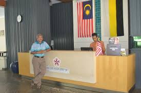 The venue comprises 3 bedrooms and 1 bathroom. The Reception Area Picture Of Swiss Court Holiday Apartments Damai Laut Lumut Tripadvisor