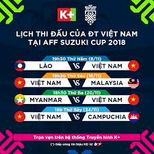 Cập nhật lịch thi đấu mới nhất của đt việt nam tham dự vòng loại wc 2022. Toan Bá»™ Lá»‹ch Thi Ä'áº¥u Aff Suzuki Cup 2018 Cá»§a Ä'á»™i Tuyá»ƒn Viá»‡t Nam Ä'ai Phat Thanh Truyá»n Hinh Lao Cai