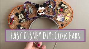 Maybe you would like to learn more about one of these? Easy Disney Diy Cork Board Ears Disney Pin Trading How To Display Disney Pins Youtube