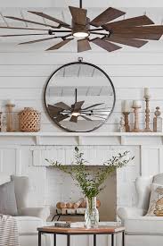 Warm And Inviting And Welcoming Rustic Vintage Farmhouse Decor That Creates The F Living Room Ceiling Fan Living Room Fans Living Room Ceiling