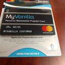 Once you activate a starter card, myvanilla will send you a personalized card. Facebook