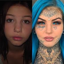 It is performed by injecting ink with a needle underneath the top layer of the eye onto the sclera, in several locations, from where the ink then slowly spreads to cover all of the sclera. Dragon Girl Who Went Blind After Tattooing Her Eyeballs Shares Draw Dropping Photos Before Her Transformation
