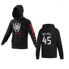 This adidas basketball hoodie shows off a bold donovan mitchell graphic on the chest that's inspired by his spida nickname. Men S Utah Jazz 45 Donovan Mitchell D O N Issue 1spida Pullover Hoodie Black