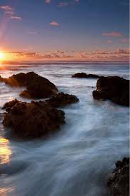 Here are only the best sunset beach wallpapers. Beach Sunset Sea Long Exposure Iphone 7 Wallpaper Iphone7wallpapers Co