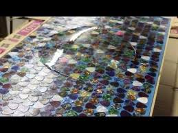 Diy Liquid Glass Epoxy Guitar Pick Table Top How To Diy Table Top Epoxy Table Top Liquid Glass Epoxy