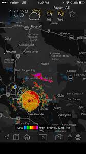 Weather maps provide past, current, and future radar and satellite images for local cities and regions. Strange Weather Radar Blip At Exactly 12 05 Today Phoenix