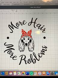 Download Help Cricut Explore Air 2 Won T Cut The Dog I Ve Tried So Many Settings And Blades Now Design Space Won T Cut Part Of The Svg The Poodle Is A Purchased Svg File