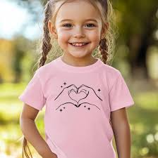 Cute Heart Hands T-shirt, Music Lover Gift Tee, Hand Heart Graphic Tee  ,cute Heart Gesture Shirt, Baby Fan Gift, Matching Heart Design