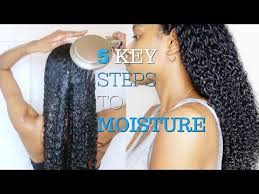 5 Key Steps To Moisturized Curly Hair How To Train Your Natural Hair All Hair Types Youtub Natural Hair Styles Curly Hair Styles Natural Hair Moisturizer