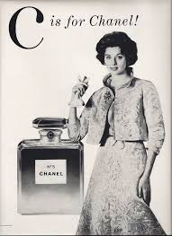 Vintage Vogue Magazine Ad 1957 Paper Ephemera Advertising Etsy Vintage Vogue Chanel Ad Chanel Cosmetics
