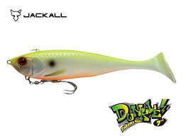 Plat Jackall Dunkle 7inch Chart Back Pearl Lure Fishing