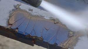 The method is perfect when dealing with objects with nooks and crannies. Super Thick Paint Removal With The Dustless Blaster Youtube