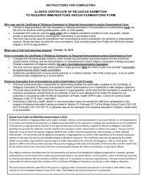 An exemption to the immunization requirements set forth by the state of new jersey based on my religious objections as pursuant to n.j.a.c. Https Generatehealthstl Org Immunizationmeetingmaterials Sept2016 Vaccine 20exemptions 20presentation Pdf