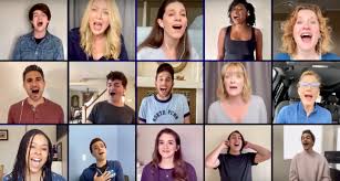 The musical had a meteoric rise from then on and began on broadway at the music box theater, winning six tony awards before being turned into a movie now. The Dear Evan Hansen Cast Performed From Home And It S Exactly What We Need Right Now Pop Goes The Week