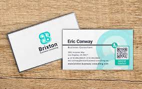 Just print a vcard qr code on your business card. Using Qr Codes For Business Cards Other Business Examples