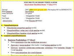Maybe you would like to learn more about one of these? Rpp 1 Lembar Seni Budaya Smp Kelas 8 Semester 1 Situs Guru