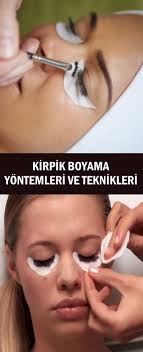 Kirpik Boyama Uygulamalari Goruntuler Ile Kirpik Dogal Makyaj Makyaj