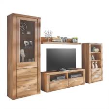 Imv wandboard cantara, weiß klein. Kernbuche Wohnwand Mobel Set 314 Cm Breit Uhelia 4 Teilig