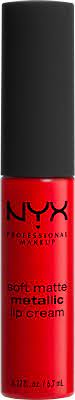 Found out how to apply long lasting nyx matte finish setting spray in just 3 simple steps! Nyx Professional Makeup Lippenstift Soft Matte Metallic Lip Cream Monte Carlo 01 8 Ml Dauerhaft Gunstig Online Kaufen Dm De