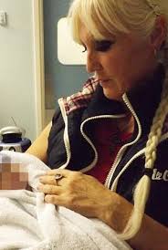 55 year old granny gives birth to triplets