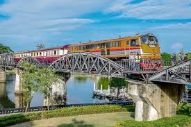 When the bridge was built, the water beneath it was actually the mae klong river, although it did join the khwae noi river elsewhere. Kanchanaburi And The Bridge Over The River Kwai Day Tour 2021 Hua Hin