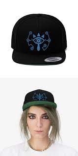 Zelda Breath Of The Wild Sheikah Slate Hat Zelda Nintendo Hats Gamers Supermario Giftsforher Hats Sheikah Symbol Cap