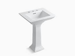 k 2344 8 memoirs pedestal sink with