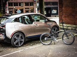 It is equiped with a gasoline. Bmw S Electric I3 May Be The Perfect Cyclist S Car Wired
