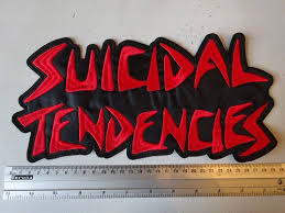 Shipped with usps first class. Suicidal Tendencies Red Name Logo Backpatches Riffs Merchandise